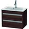 Duravit Waschtischunterbau KETHO COMPACT 480x600x385mm kastanie dunkel