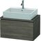 Duravit Konsolenunterschrank L-CUBE 400x720x477mm pine terra