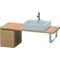 Duravit Konsolenunterschrank L-CUBE 400x320x477mm europäische eiche