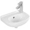 V&B Handwaschbecken Compact O.NOVO 360x275mm HL re durchgestochen we C+
