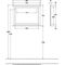 V&B Spiegel HOMMAGE White Matt Lacquer 985x740mm