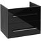 V&B Waschtischunterschrank AVENTO 630x514x452mm Crystal Black