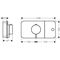 Fertigmontageset AXOR ONE f UP-Thermostat 1 Verbr mattschwarz