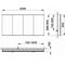 Keuco Spiegelschrank ROYAL MODULAR 2.0 Breite 2000mm Höhe 900mm Tiefe 120mm
