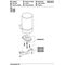 Keuco Lotionspender PLAN mit Halter und Pumpe sw ma