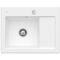 V&B Spüle SUBWAY 45 COMPACT 650x510mm Be li Exzent. stone whote C+