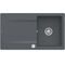 V&B Einbauspüle SILUET 50 FLAT 880x490mm Exzent. graphit