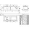V&B Waschtischunterschrank LEGATO 1400x380x500mm Glossy White