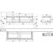 V&B Waschtischunterschrank LEGATO 1600x380x500mm Glossy White
