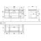V&B Waschtischunterschrank LEGATO 1200x550x500mm m Be Glossy White
