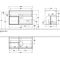 V&B Waschtischunterschrank FINION 1000x603x501mm Regal glos. wh glos. wh