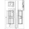 V&B Waschtischunterschrank FINION 1600x603x501mm AP Gl bl ma gls wh lacq.