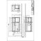 V&B Waschtischunterschrank FINION 1200x603x501mm Regal glos. wh glos. wh