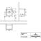 V&B Waschtischunterschrank SUBWAY 3.0 423x429x377,5mm f SWT A re G. Vo bl Br w