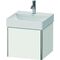 Duravit Waschtischunterbau XSQUARE 397x484x460mm, 1 Auszug weiß seidenmatt