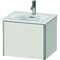 Duravit Waschtischunterbau XSQUARE 397x510x418mm 1 Ausz. No weiß seidenmatt