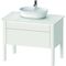 Duravit Waschtischunterbau LUV 938x570mm f Kons freist weiß seidenmatt