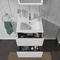Duravit WTU Compact L-CUBE 500x520x421mm, 2 Schubkästen weiß matt