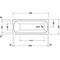 Duravit Whirlwanne QATEGO 1700x700 m 1 RS Jet-System weiß