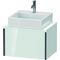 Duravit Konsolenunterschrank XVIU 400x600x478mm Prof. sw ma weiß hochglanz