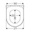 Hamberger WC-Sitz Tube SoftClose Premium mit Edelstahl-Klappdübel C4302G weiß