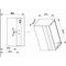 Keuco Waschtischunterbau STAGELINE 1000x625x490mm inox