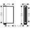 Handbrause AXOR SHOWERSOLUTIONS ONE 2jet stainless steel optic