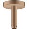 Deckenanschluss AXOR SHOWERSOLUTIONS 100mm brushed red gold