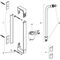 Brausestange E AXOR CITTERIO 900mm polished black chrome