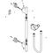 Brausestange AXOR UNO 900mm brushed brass
