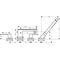4-Loch-Wannenrandarmatur AXOR MYEDITION ohne Platte brushed brass