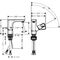 EH-WT-MI 110 AXOR URQUIOLA DN 15 f Handwachbecken m ZAG 1 1/4Zoll bru