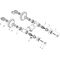 2-Griff-Brausearmatur AXOR MONTREUX DN 15, Aufputz polished red gold
