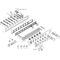 Thermostatmodul SELECT 670/90 AXOR f 5 Verbr UP polished black chrome