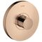 Thermostat SHOWERSELECT ROUND AXOR Highflow, Unterputz polished red gold