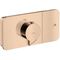 Fertigmontageset AXOR ONE f UP-Thermostat 1 Verbr pol. red gold