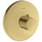 Thermostat AXOR UNO2 UP Highflow 59 l/min brushed brass