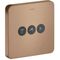 Ventil SHOWERSELECT SOFT AXOR UP für 3 Verbraucher brushed red gold