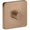 Thermostat SHOWERSELECT SOFT AXOR Highflow, Unterputz brushed red gold