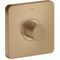 Thermostat SHOWERSELECT SOFT AXOR Highflow, Unterputz brushed bronze