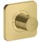 Thermostatmodul AXOR CITTERIO E DN 20, Unterputz 12x12 brushed brass