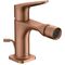Einhebel-Bidetmischer AXOR CITTERIO M DN 15 m ZAG 1 1/4Zoll brushed red gold