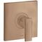 Einhebel-Brausemischer AXOR CITTERIO DN 15, Unterputz brushed red gold