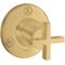 Ab-/Umstellventil AXOR CITTERIO T/Q UP mit Kreuzgriff brushed gold optic