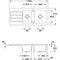 V&B Spüle ARCHITECTURA 80 1160x510mm Handbet. graphit