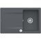 V&B Einbauspüle SILUET 45 FLAT 780x490mm Exzent. graphit