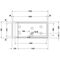 Duravit Badewanne SHOWER & BATH 170x75 Nische weiß Tür Klarglas rechts
