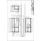 V&B Waschtischunterschrank FINION 1200x603x501mm Regal glos. wh glos. wh