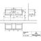 V&B Waschtischunterschrank SUBWAY 3.0 1272x429x478mm f Schrank-WT G. Vol b Br