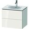 Duravit Waschtischunterbau L-CUBE 550x620x481mm weiß hochglanz